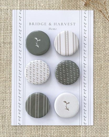 Harvest Kitchen Magnet Set