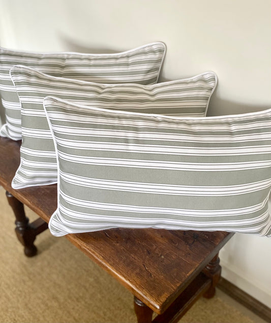 Harvest Stripe Lumbar Cushion | 35x55cm